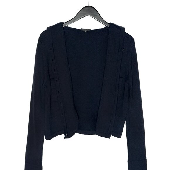 Chanel 2018 Navy Blue Cashmere Nautical Cardigan Sweater - Picture 8 of 12